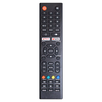 Télécommande universelle infrarouge VIZIO à 4 boutons pour téléviseur LCD, alimentée par piles, OEM, vente en gros personnalisée