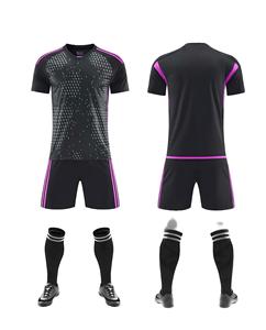 ชุดฟุตบอลชายแบบเรโทรปี 2026 ดีไซน์สั่งทำพิเศษ ผ้าโพลีเอสเตอร์คุณภาพดี ระบายอากาศได้ดี ลายพิมพ์แบบซับลิเมชั่น สำหรับสโมสร - Product Image 6