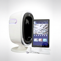 Analyseur de peau, scanner, analyseur numérique à 9 spectres, machine d'analyse du visage et du corps avec WiFi, salons de beauté