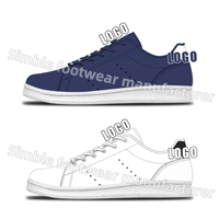 Chaussures de skateboard blanches personnalisées pour hommes OEM couleurs haute qualité semelle en caoutchouc chaussures décontractées Zapatillas Hombre