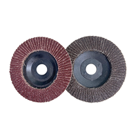 Disque à lamelles de polissage haute dureté 100/115/125 mm, roue abrasive en toile émeri plate, OEM pour meulage et polissage