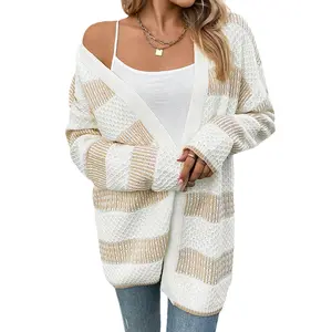 Fashion Personality Sweater Coat Women Fall Long Women'S Cardigan Plus Size Oversized Sweaters