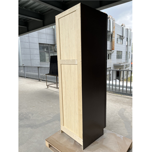 Vitrina de madera maciza, mueble de cocina, mercado americano - Product Image 6