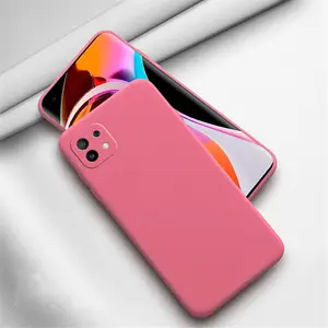Silicone Mobile Phone Cover For Xiaomi Mi 11 Mi 11 Lite Multiple Color Soft TPU Case With OEM Logo