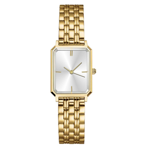 Montres carrées pour femmes, personnalisables, élégantes et simples, avec petits mouvements à <span class=keywords><strong>quartz</strong></span>, montres en acier inoxydable pour femmes - Product Image 3