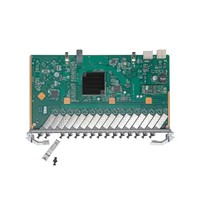 Tarjeta original de placa de negocios GPHF C +/C ++ 16 puertos RJ45 GPON OLT con alcance de 20KM