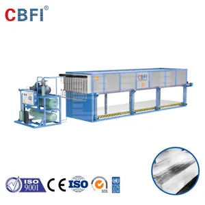 CBFI Top Quality Direct Cooling Ice Block Machine New Technology 20t Directly Evaporated Making Without Salt Water