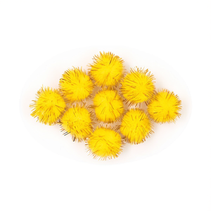 Pompon Ilan Bolita 2.0Cm Colore Oro per Decorazioni e Lavori Artigianali - Product Image 1