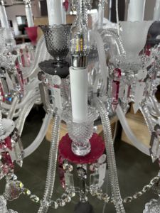 Lustre de luxe <span class=keywords><strong>Baccarat</strong></span> en cristal décor ecclesia hôtel villa ecclesia ECOJAS - Product Image 3