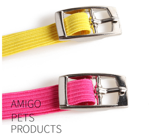 <span class=keywords><strong>Collar</strong></span> de Seguridad Elástico con Campana para Perros y Gatos, de Cuero PU Sólido Multicolor, Diseño de Dibujos Animados, Elegante, Venta al Por Mayor - Product Image 5