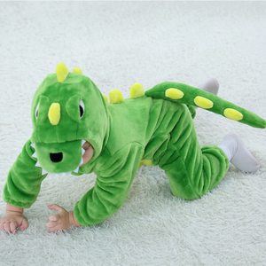 Tutina per Neonati e Bambini con Motivo Dinosauro, <span class=keywords><strong>Costume</strong></span> per Halloween e Feste in Maschera - Product Image 2