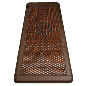 Matelas chauffant électrique hexagonal en céramique, soulage les douleurs musculaires, favorise la circulation sanguine, tapis en tourmaline - Product Image 1