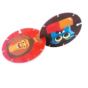 Aperitivos comida promoción personalizada PP tazo redondo tazo pogs tarjeta - Product Image 4