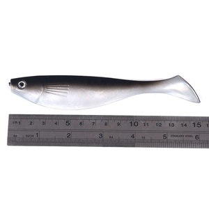 Hengjia Barsch 15cm 26g Bunte Big Sized Paddle Tails Weichen PVC Gummi Angeln Lockt - Product Image 5
