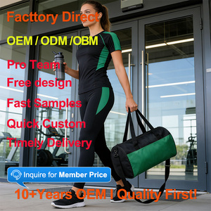 Bolsa de Ginástica Dobrável a Preço Acessível com Logo Personalizado, Bolsa de Viagem Resistente, Vários Estilos em Estoque, Bolsa de Yoga Portátil - Product Image 1
