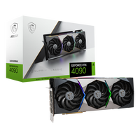 Kartu grafis MSI asli RTX 4090 SUPRIM X 24G GDDR6X 384-bit 21 Gbps, kartu grafis Gaming untuk Desktop