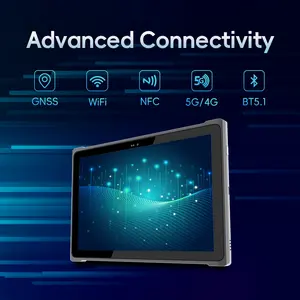S91A-2D Android 9500mAh Wifi NFC BT5.1 Scanner de codes à barres 8gb 128gb OCTA core industriel 5g 10 pouces robuste tablette pc