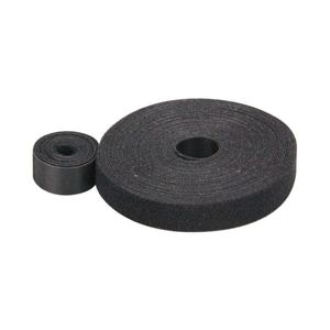 Sangles élastiques réglables antidérapantes noires à coudre avec boucle auto-agrippante - Product Image 3