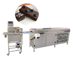 PAPA Professionnel Grignotines Enrobées de <span class=keywords><strong>Chocolat</strong></span> Pop-Corn Housse <span class=keywords><strong>Chocolat</strong></span> <span class=keywords><strong>Pain</strong></span> beignets Revêtement Enrobant Machine - Product Image 6