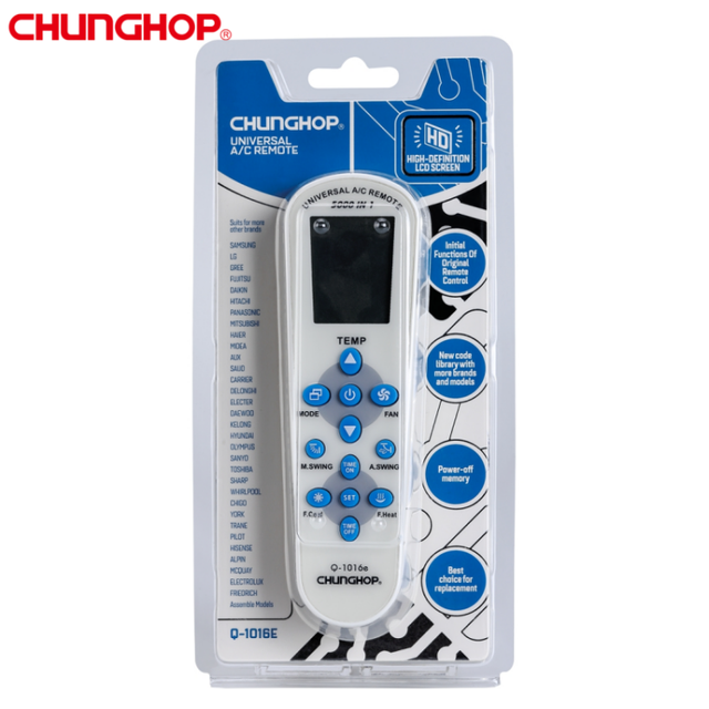Air Conditioner Remote Control Q-1016E Ac Universal Air Conditioner Remote Control for Gree Hisense
