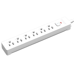 <strong>Multi</strong> <strong>Plug</strong> US Wall Mounted Power Strip 3 6 Way Outlets 3 USB Ports Electrical Extension Socket With Switch - Product Image 5