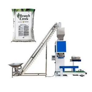 Multi CE 25kg 50kg organic fertilizer wooden rice pellet packing bagging machine for charcoal