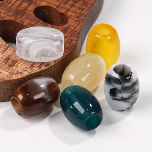 Cuentas Acrílicas Ovaladas <span class=keywords><strong>de</strong></span> 14mm, Dos Tonos, con Orificio Grande, para DIY, Correas <span class=keywords><strong>de</strong></span> Teléfono, Pulseras, Accesorios <span class=keywords><strong>de</strong></span> Ropa, Fabricación <span class=keywords><strong>de</strong></span> Joyería - Product Image 6