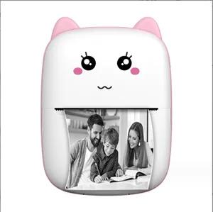 2023 New Hot Selling Mini Pocket Picture Photo Printer 1000mAh Rechargeable Handheld Wireless Thermal Sticker Printer