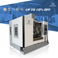 Contrôleur SIEMEN Fanuc 5 axes Vmc 1160 CNC vertical automatique à broche unique 5 axes métal avec cône BT40