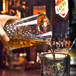 Vaisselle de bar personnalisée 750ml <span class=keywords><strong>Cocktail</strong></span> <span class=keywords><strong>Verre</strong></span> à remuer Cristal Carats Bar Outil <span class=keywords><strong>Verre</strong></span> à mélanger <span class=keywords><strong>Verre</strong></span> clair Tasse à mélanger - Product Image 6