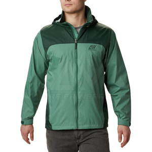 Veste de pluie imperméable haute performance pour hommes Nouveau design Col montant Équipement d'extérieur élégant pour la saison hivernale - Product Image 1