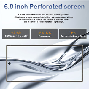 Téléphone Android 13 S25 Ultra Neuf Débloqué 16 Go + 1 To Octa-Core Écran 6,8 Pouces Double SIM Appareil <span class=keywords><strong>Photo</strong></span> 48 MP Smartphone - Product Image 5