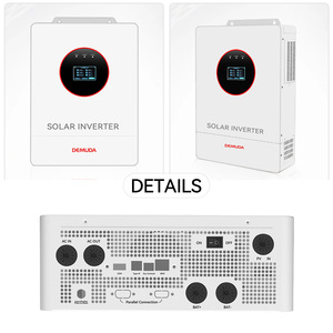 Bộ điều khiển <span class=keywords><strong>MPPT</strong></span> 100A tích hợp, biến tần năng lượng mặt trời lai <span class=keywords><strong>5kW</strong></span>/5.<span class=keywords><strong>5kW</strong></span> tất cả trong một, hoạt động cả lưới điện và ngoài lưới điện, dành cho hệ thống pin axit chì/lithium 48V - Product Image 2