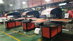 Máquina de sublimación automática de bajo precio de fábrica J, máquina de prensa de calor plana de <span class=keywords><strong>cuatro</strong></span> <span class=keywords><strong>estaciones</strong></span> para prendas, neumática - Product Image 4