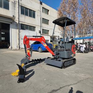TOHO TH15Y Precio barato Envío gratis Mini excavadora de orugas China accesorios pequeña mini excavadora 1,5 toneladas a la venta - Product Image 5