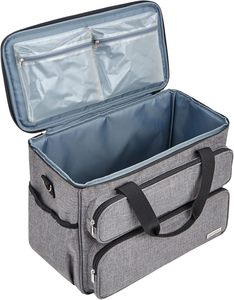 กระเป๋าใส่จักรเย็บผ้าแบบมีแผ่นรองถอดได้ พร้อมอุปกรณ์เสริมสำหรับจักรเย็บผ้า ตัวอย่างสินค้าฟรี - Product Image 4