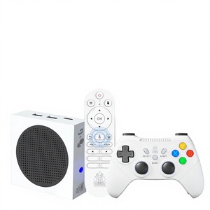 Consola de Juegos G8 Sistema Dual Android TV Game Box 16GB 2GB Más de 60000 Juegos <span class=keywords><strong>Amlogic</strong></span> S905D2 ARM Mali-G31 MP2 Doble Inalámbrico - Product Image 1