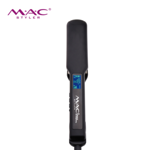 Lisseur de cheveux professionnel électrique 480F en titane avec écran LCD numérique, chauffe rapide, thérapie à la kératine, protection thermique, usage domestique - Product Image 2