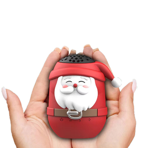 Dễ Thương Santa Claus Mini Loa Không Dây Tốt Nhất Giáng Sinh Quà Tặng Cho Cô Gái Chàng Trai Thanh Thiếu Niên Phụ Nữ Người Đàn Ông Bạn Bè Âm Nhạc Máy Nghe Nhạc Cho Máy Tính Sử Dụng - Product Image 1