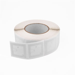 50*50 मिमी लंबी दूरी के यूएचएफ आरएफआईडी स्टिकर टैग 13.56 मेगाहर्ट्ज एचएफ आईएसओ15693 यूआईडी परिवर्तनीय एनएफसी लाइब्रेरी सुरक्षा आरएफआईडी टैग स्टिकर - Product Image 2