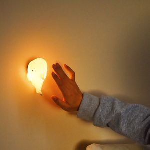 Rechargeable Portable <span class=keywords><strong>Pat</strong></span> USB Lumière Magnétique Enfants Décor Humeur Mur Chien Silicone Mini Chambre Mignon Mur Monté Lumière - Product Image 5