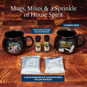 Juego <span class=keywords><strong>de</strong></span> regalo <span class=keywords><strong>de</strong></span> tazas para chocolate caliente, incluye 2 mezclas que cambian <span class=keywords><strong>de</strong></span> color y 2 espolvoreadores decorativos, 2 tazas tipo caldero - Oficialmente licenciado - Product Image 3