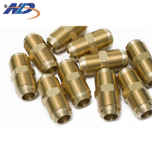 เครื่องมือกลึงโลหะ NLD CNC เกลียว1/2 ''<span class=keywords><strong>3</strong></span>/4 ''spp NPT หัวต่อท่อทองเหลืองปลายท่อเปลวไฟ - Product Image 3