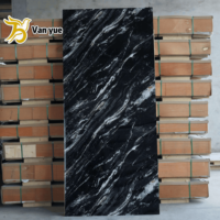 Panneaux muraux en PVC marbré ignifuges et écologiques, sur mesure, design graphique moderne, pour la décoration d'hôtels et de foyers