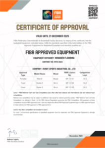 FIBA 3x3 sàn thể thao Bạch Dương rắn gỗ cứng phòng tập thể dục cầu lông sàn gỗ Avant thể thao sân bóng rổ sàn gỗ trong nhà sàn gỗ - Product Image 2