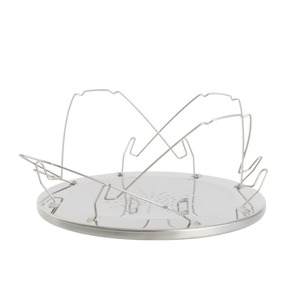 4 tranches support pliable étagère à pain pain Toast plateau poreux pain grille-pain support en plein air Camping pique-nique pain outil détachable - Product Image 5