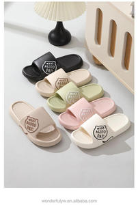 Pantuflas de Interior para Hombre, Nuevas, Modernas, de EVA, con Parte Superior Ondulada, para Baño, de Verano, Suaves y Sencillas, para Parejas - Product Image 6