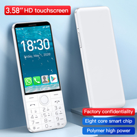 R27 Mini Akıllı Telefon Android 14 MT6765 Sekiz Çekirdekli 4GB+64GB 3.58 İnç IPS 4G Çift SIM 16MP Kamera Toptan Satış