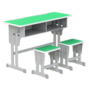 Escritorio y Silla Escolar Modernos con Altura Ajustable, Muebles para <span class=keywords><strong>Aula</strong></span> de Primaria y Secundaria - Product Image 4