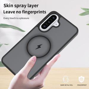 Funda Transparente de Lujo <span class=keywords><strong>para</strong></span> Teléfono con Anillo Magnético de Acrílico y PC, Resistente al Agua y a los Golpes, con Carga Inalámbrica <span class=keywords><strong>para</strong></span> A36/A56 - Product Image 5